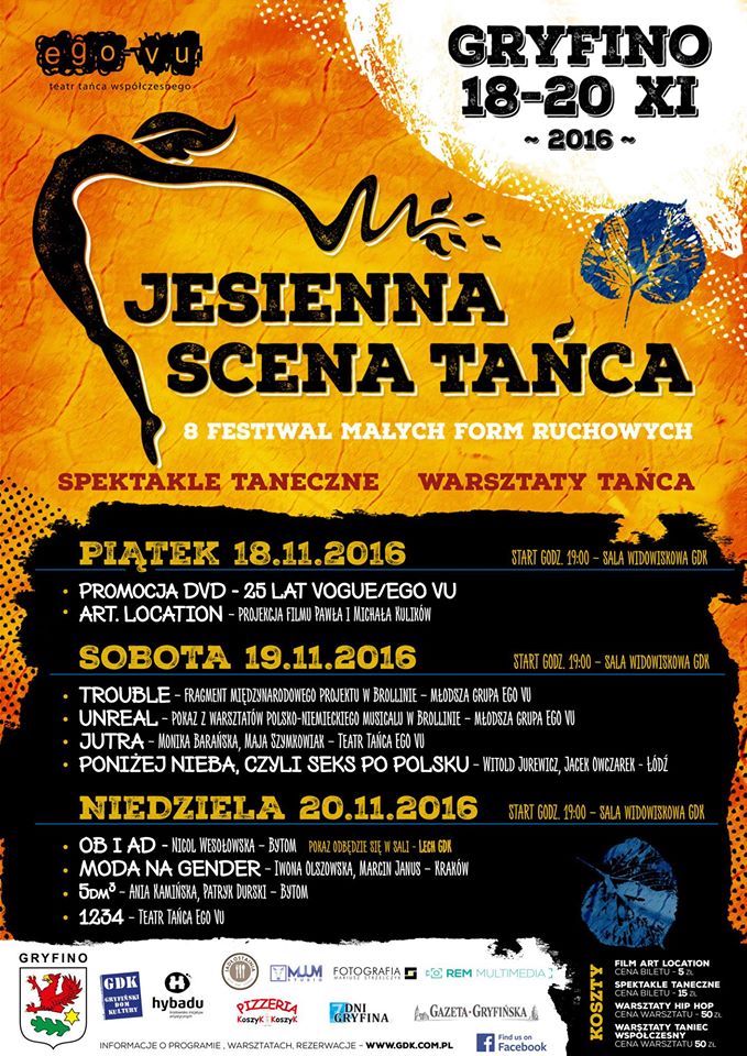 Jesienna Scena Tańca