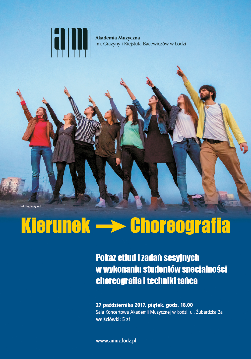 Kierunek -> choreografia