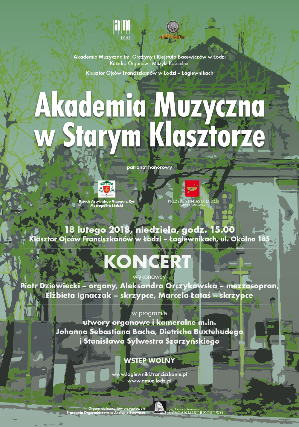 Koncert z cyklu AKADEMIA MUZYCZNA W STARYM KLASZTORZE w Łagiewnikach