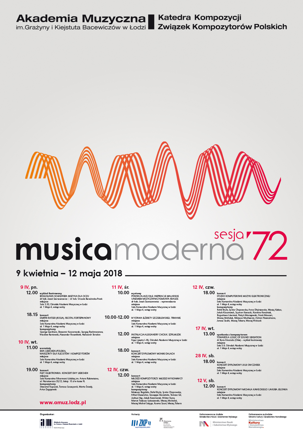 72. sesja MUSICA MODERNA