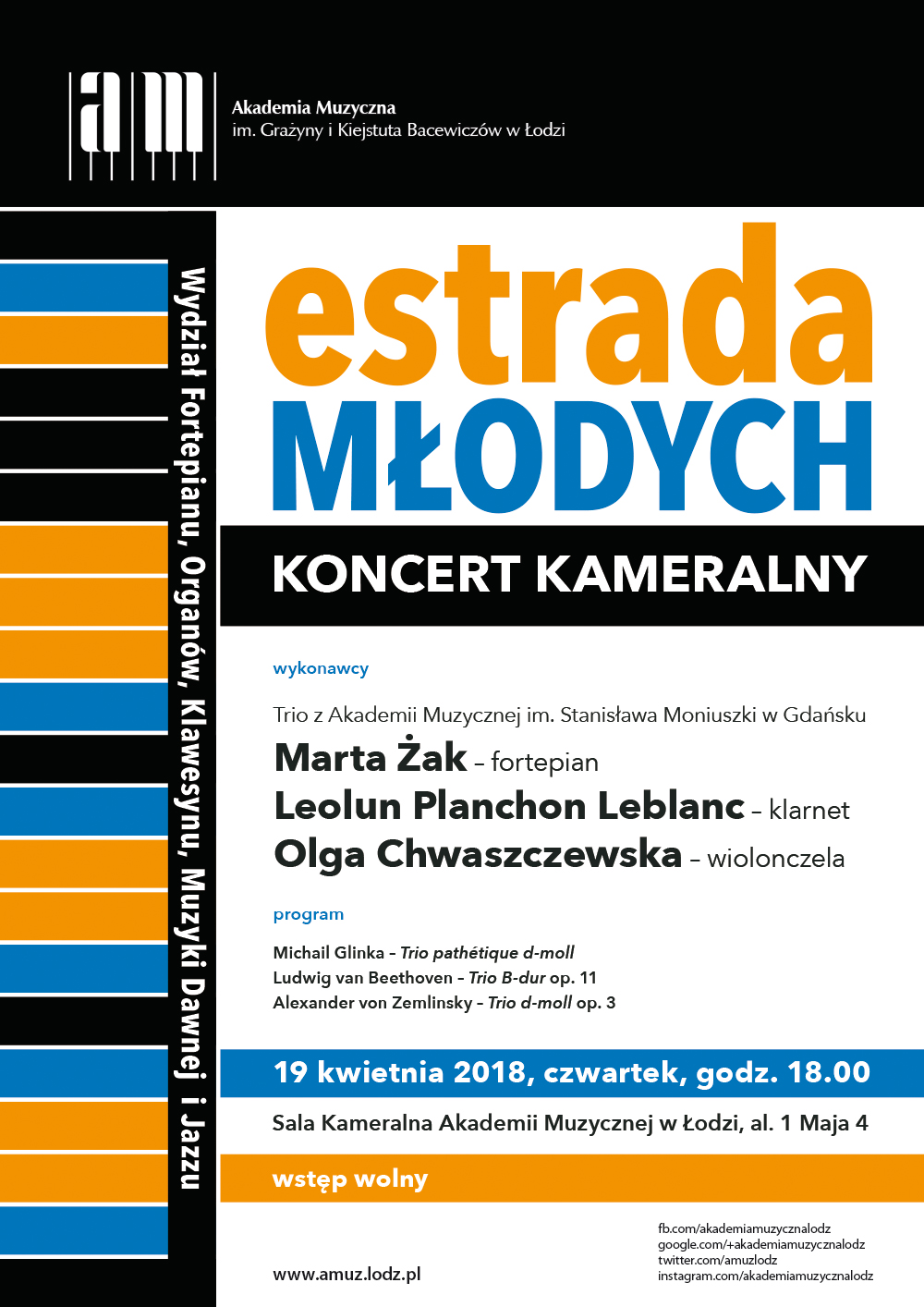 Koncert z cyklu ESTRADA MŁODYCH