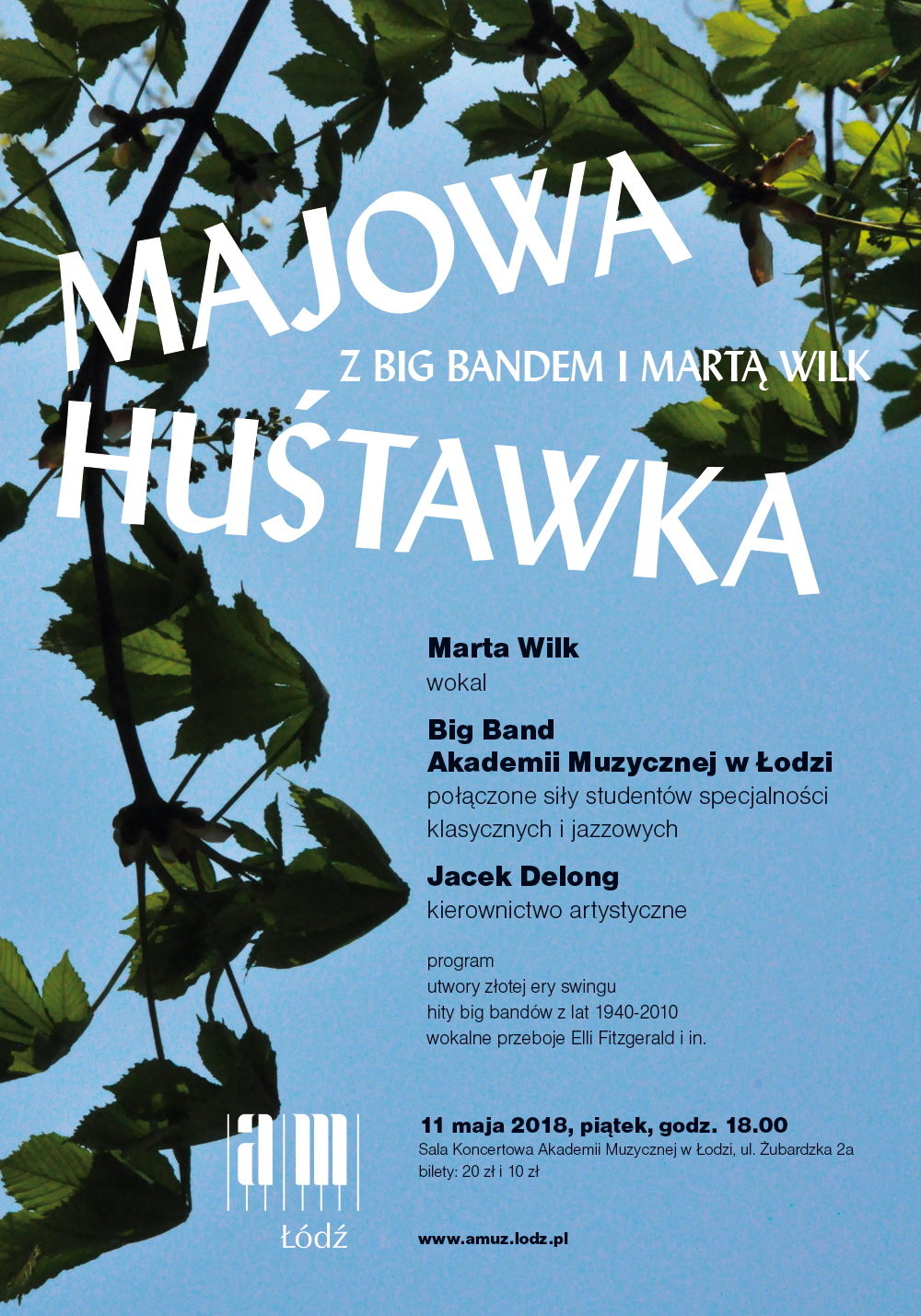 Koncert MAJOWA HUŚTAWKA Z BIG BANDEM I MARTĄ WILK