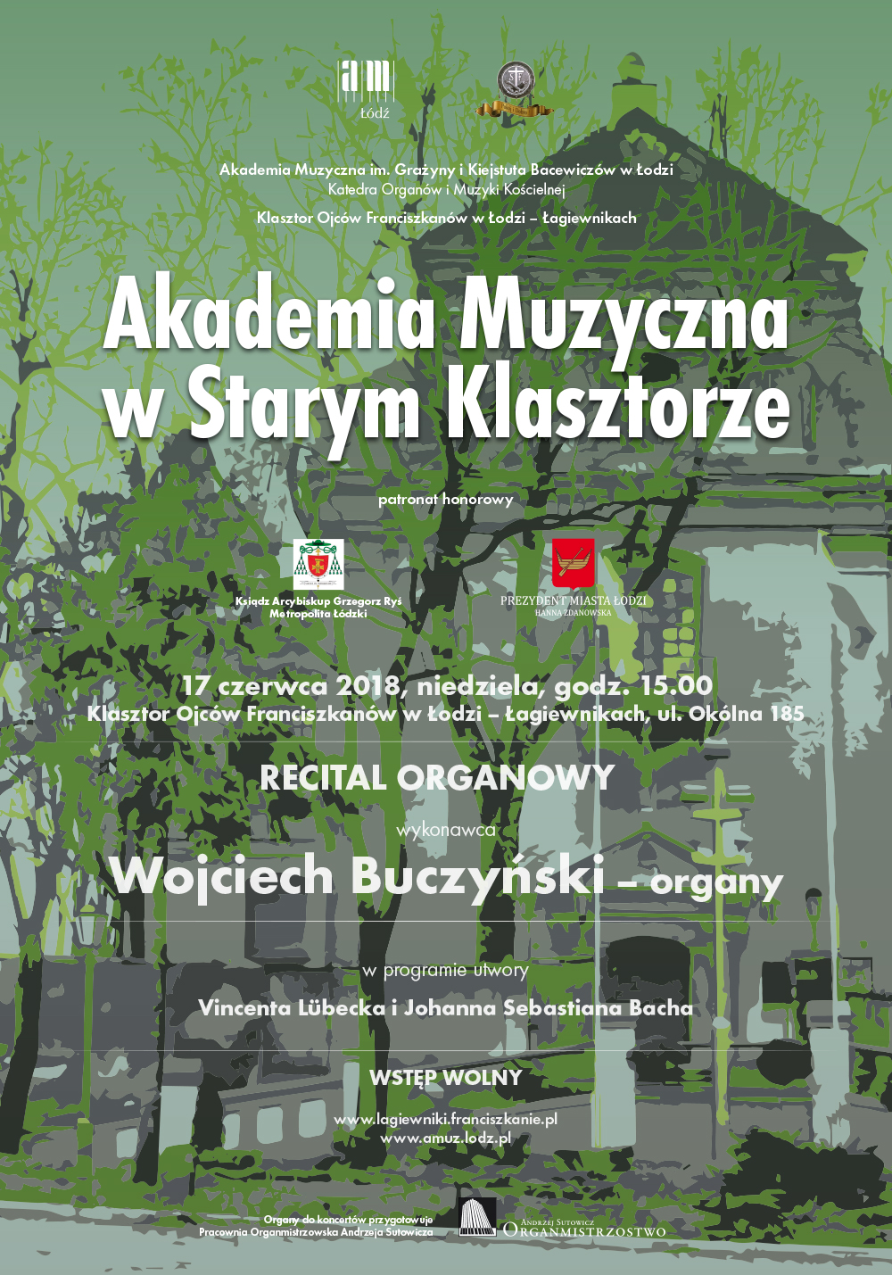 Recital organowy z cyklu AKADEMIA MUZYCZNA W STARYM KLASZTORZE w Łagiewnikach