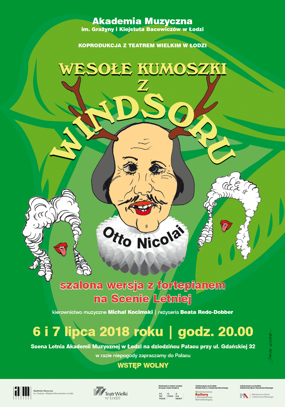 Otto Nicolai WESOŁE KUMOSZKI Z WINDSORU (wersja plenerowa)