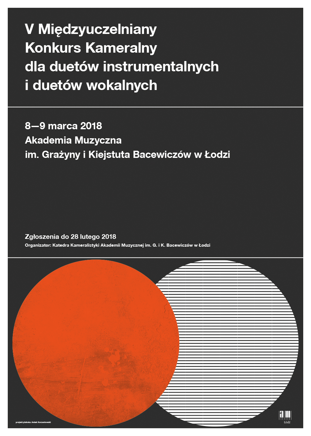 V Międzyuczelniany Konkurs Kameralny dla Duetów Instrumentalnych i Duetów Wokalnych