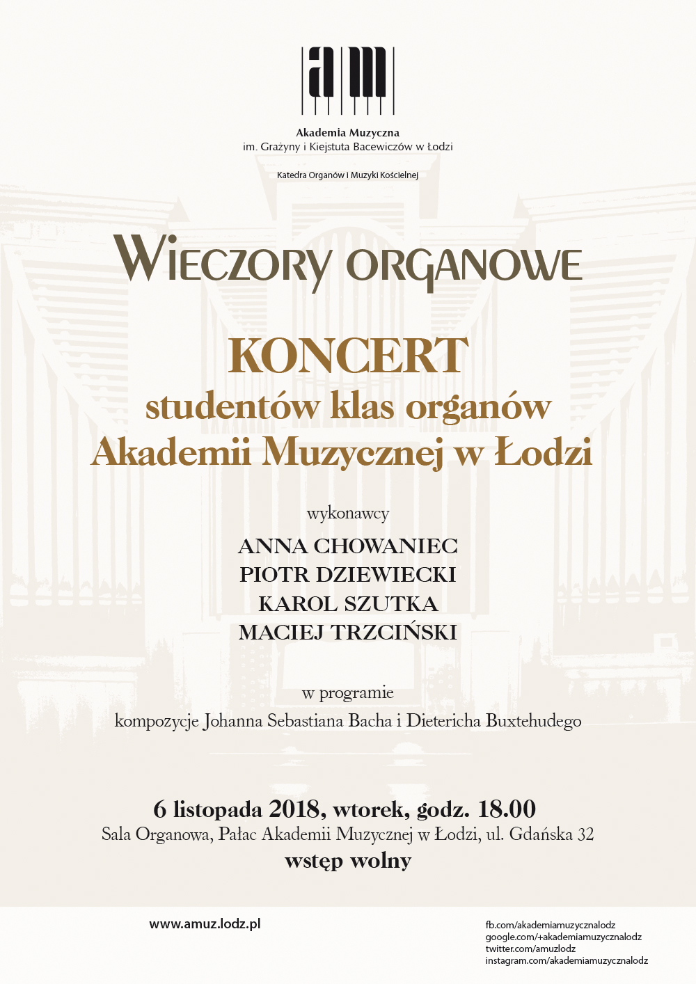 Wieczór organowy