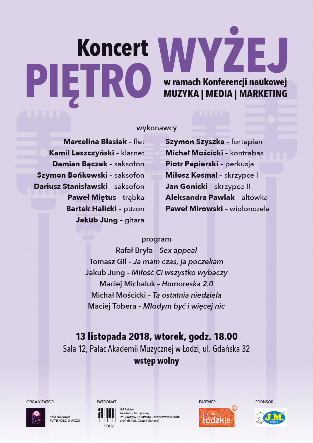 Koncert PIĘTRO WYŻEJ