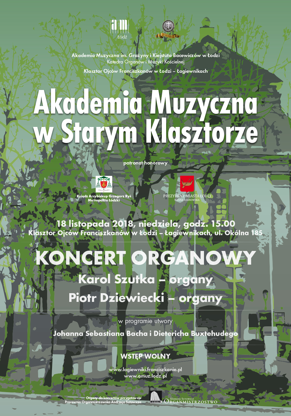 Koncert z cyklu AKADEMIA MUZYCZNA W STARYM KLASZTORZE w Łagiewnikach