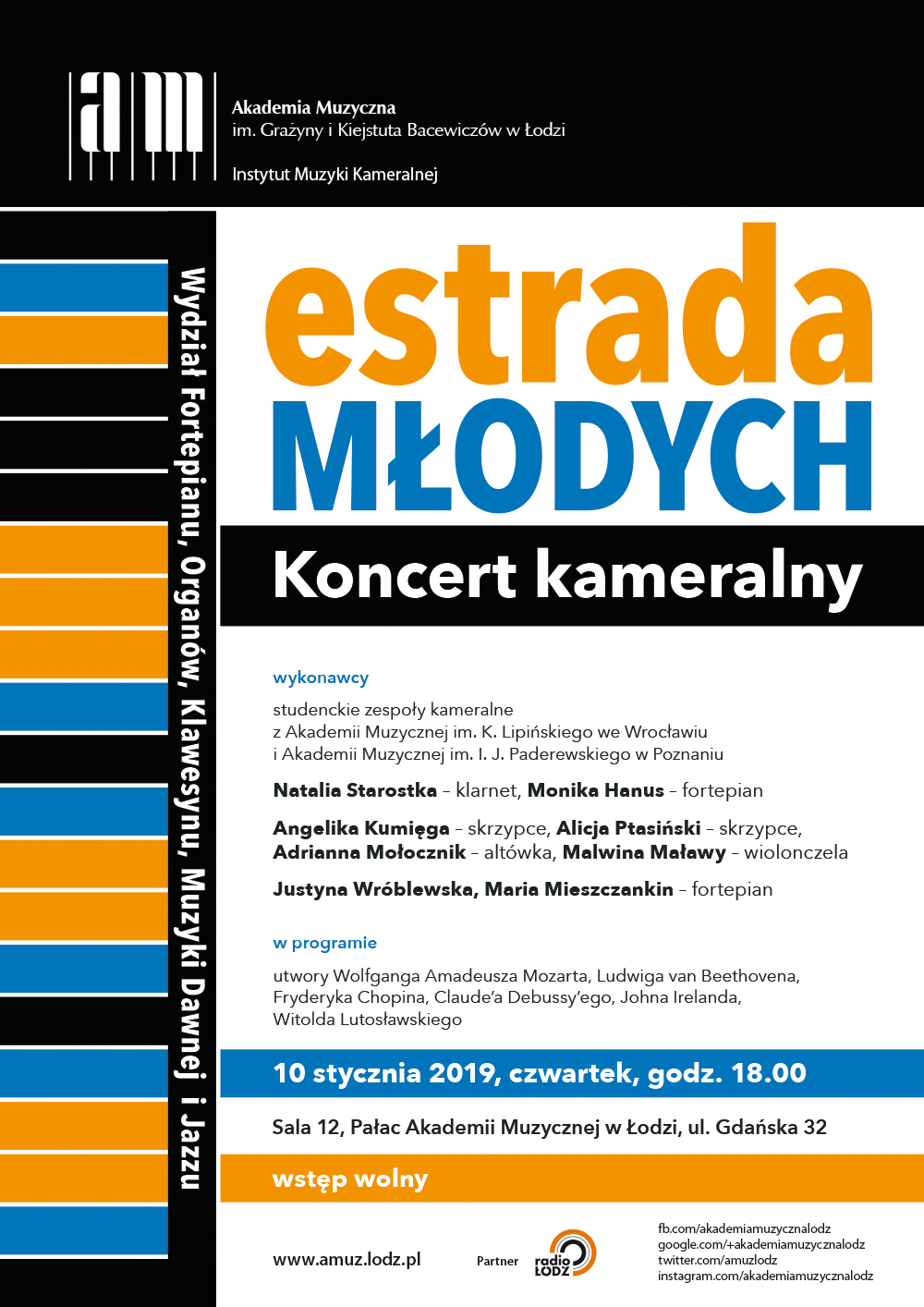 Koncert z cyklu ESTRADA MŁODYCH