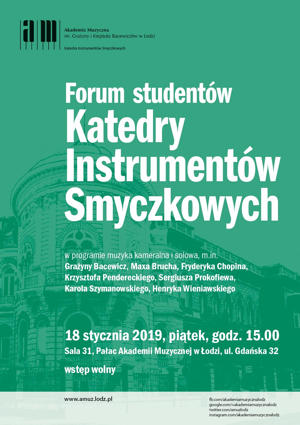 Forum studentów Katedry Instrumentów Smyczkowych