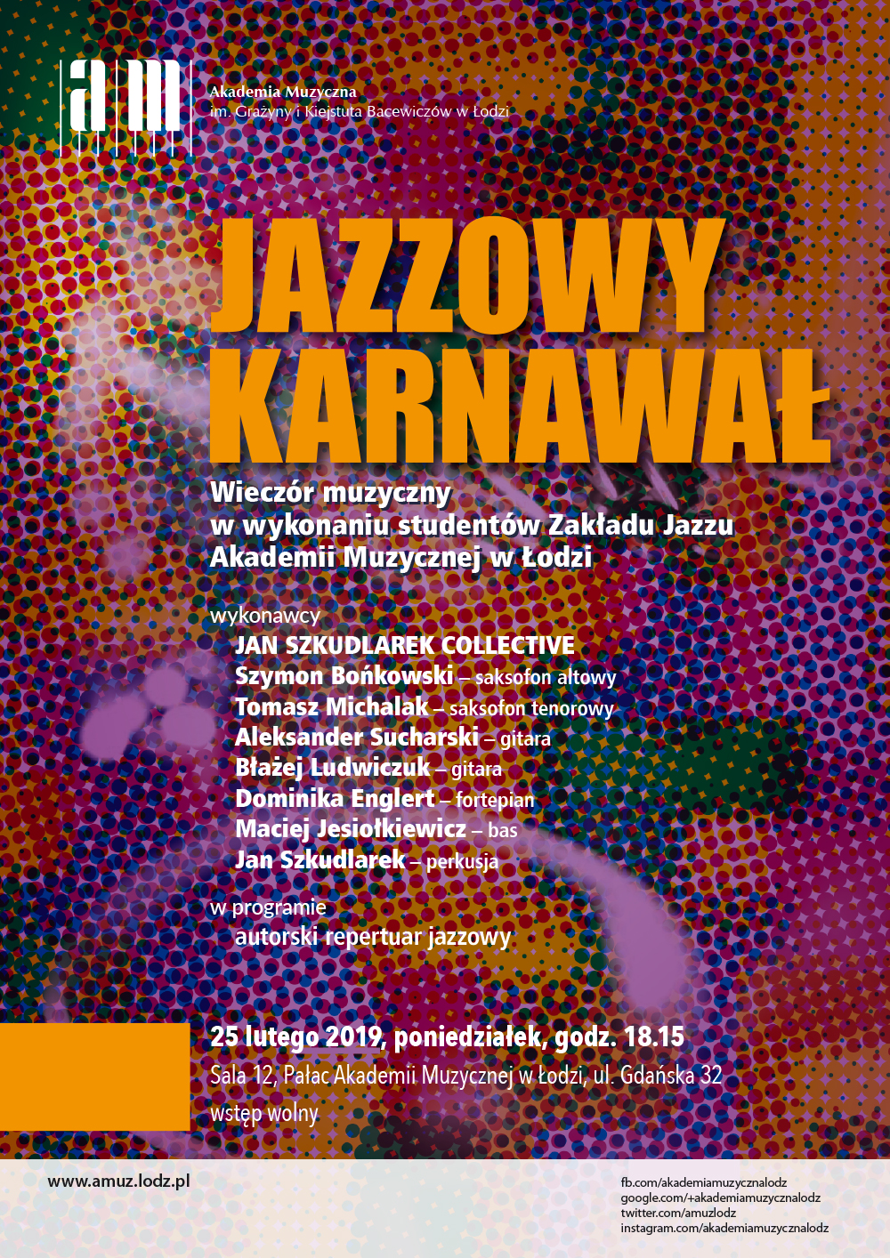 Wieczór muzyczny JAZZOWY KARNAWAŁ