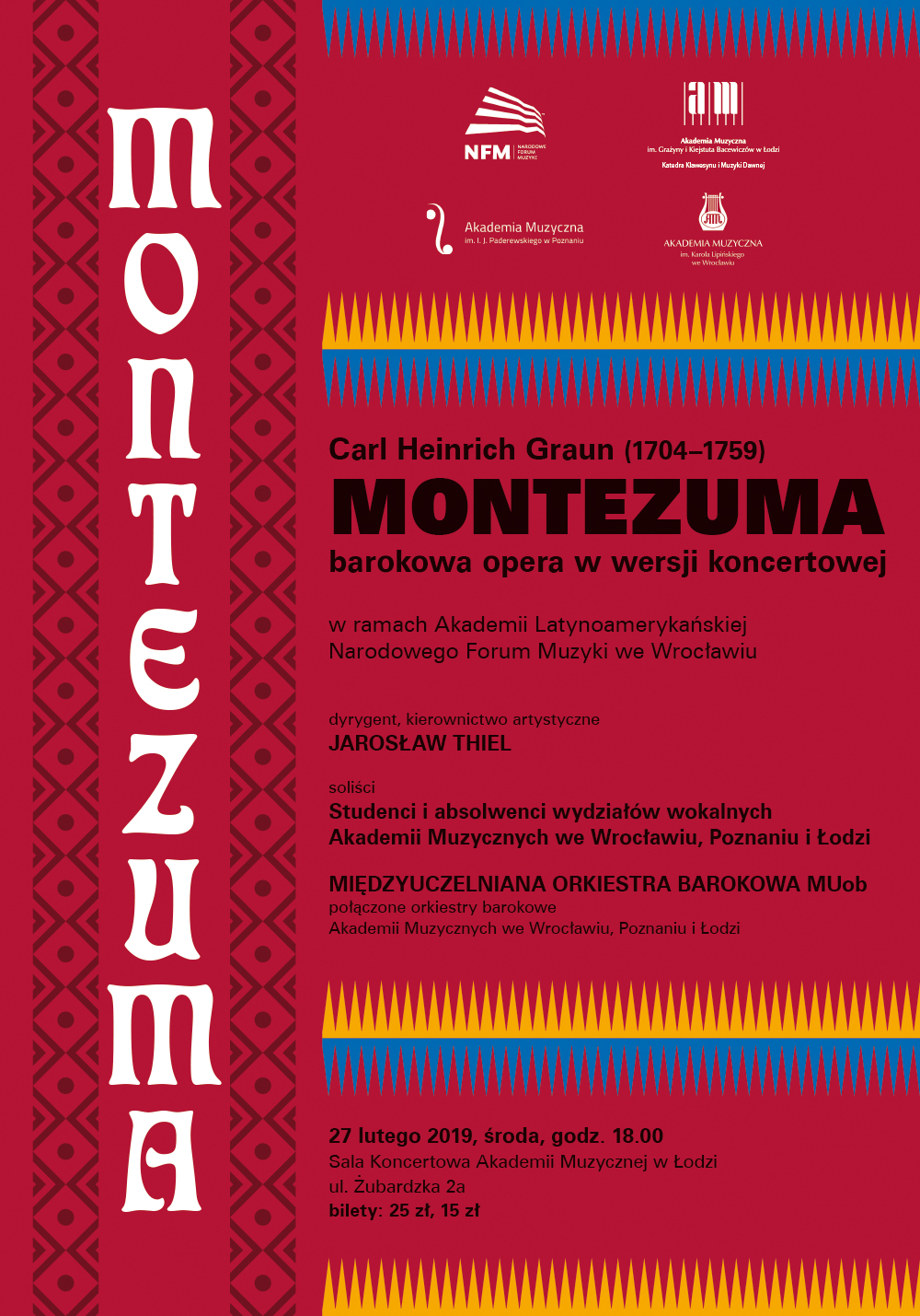 Opera MONTEZUMA C. H. Grauna w wersji koncertowej