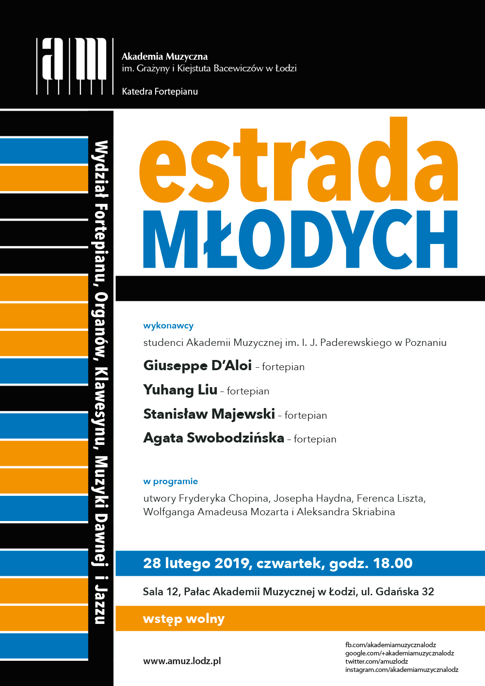 Koncert z cyklu ESTRADA MŁODYCH