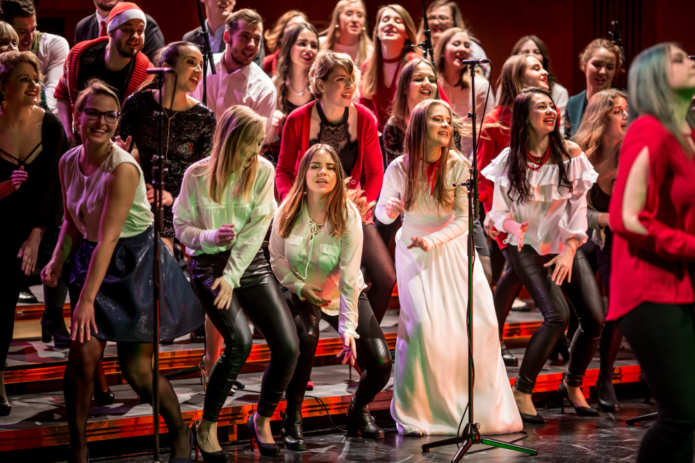 CHÓR GOSPEL Akademii Muzycznej im. G. i K. Bacewiczów w Łodzi