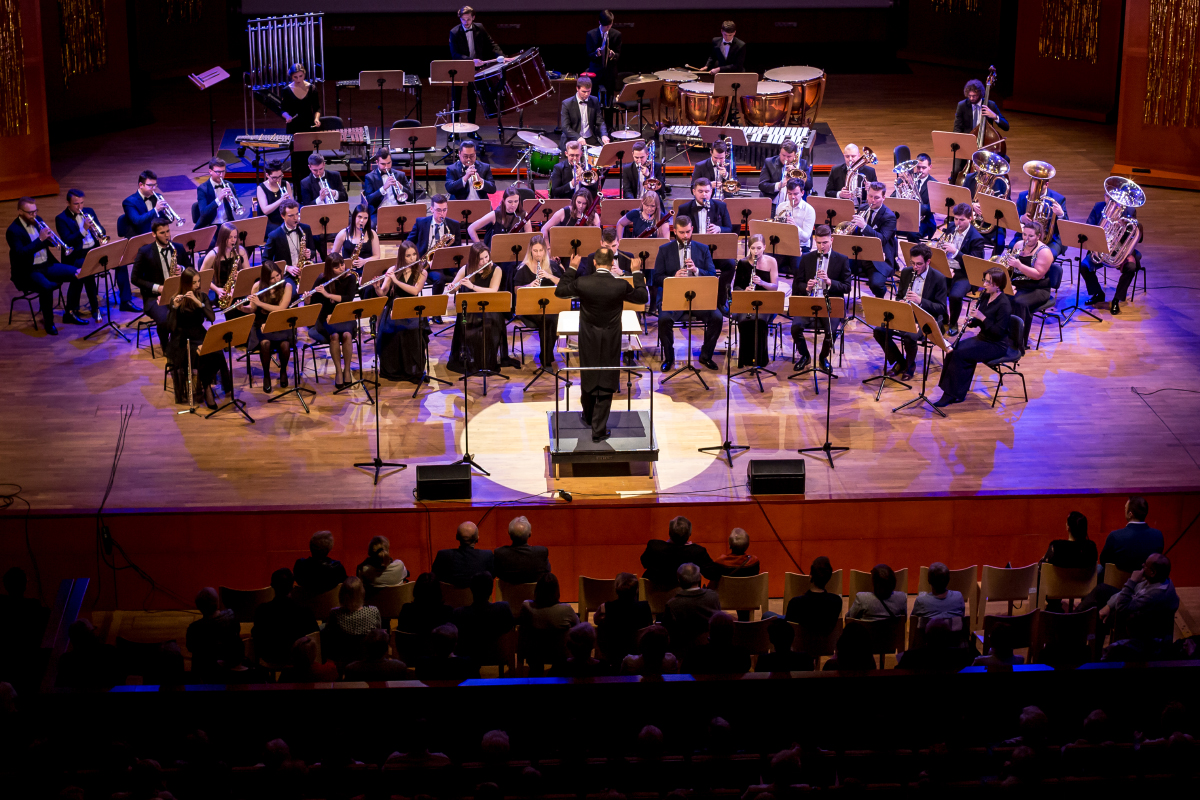 ORKIESTRA DĘTA Akademii Muzycznej im. G. i K. Bacewiczów w Łodzi