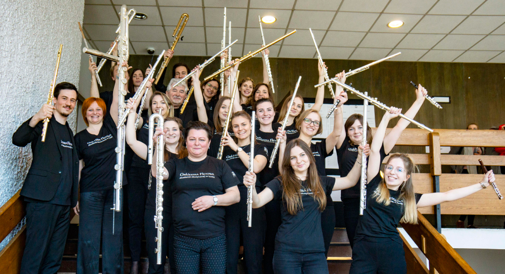 ORKIESTRA FLETOWA Akademii Muzycznej im. G. i K. Bacewiczów w Łodzi