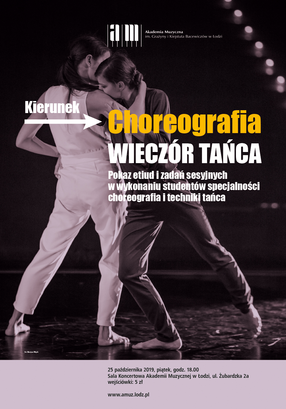 Wieczór tańca KIERUNEK –> CHOREOGRAFIA