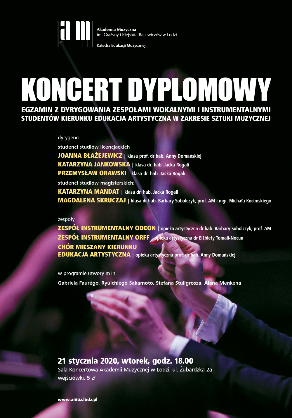 KONCERT DYPLOMOWY