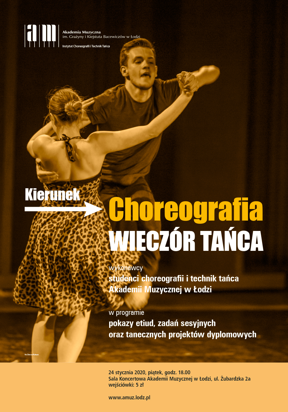 Wieczór Tańca KIERUNEK -> CHOREOGRAFIA