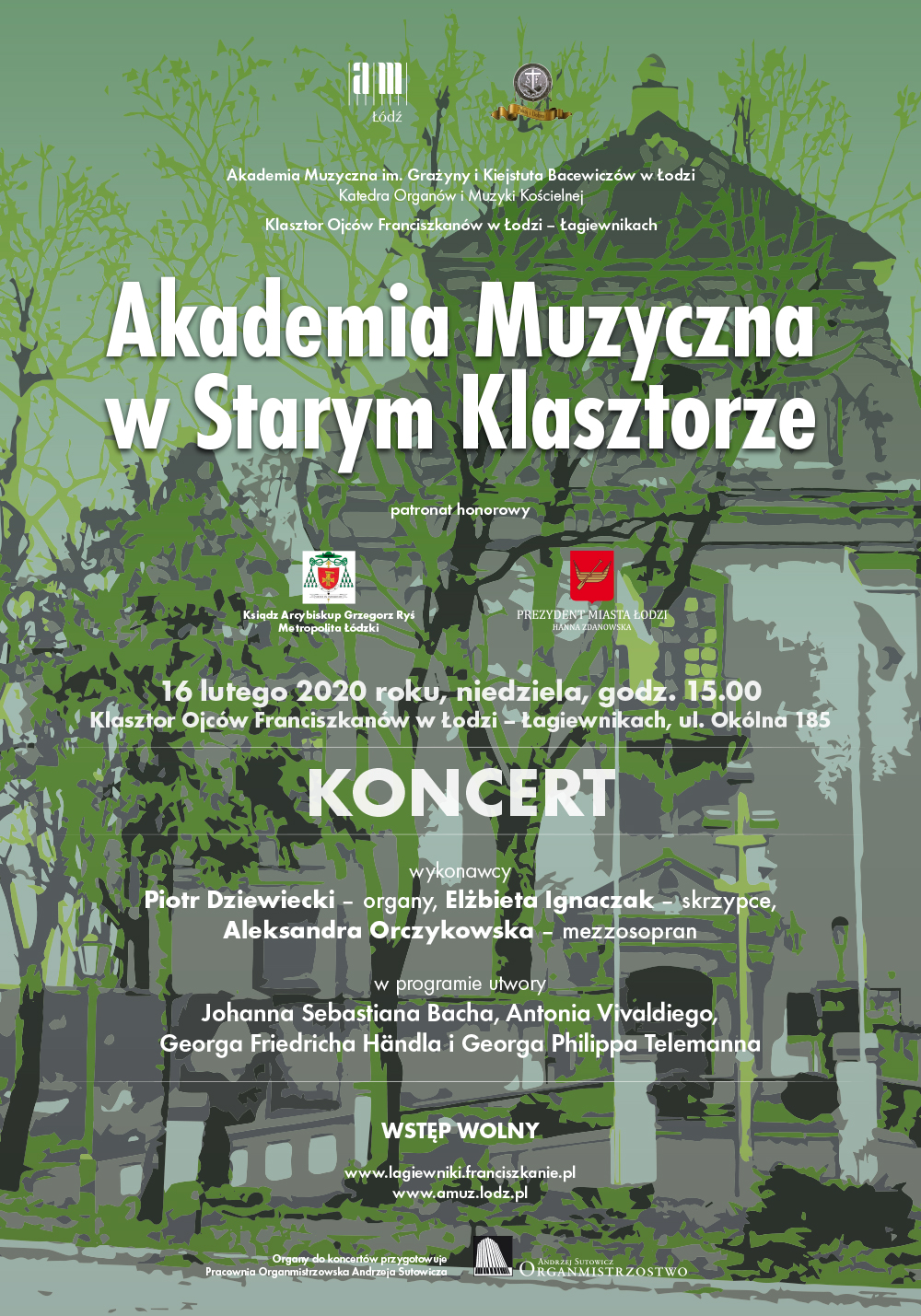 Koncert z cyklu AKADEMIA MUZYCZNA W STARYM KLASZTORZE w Łagiewnikach