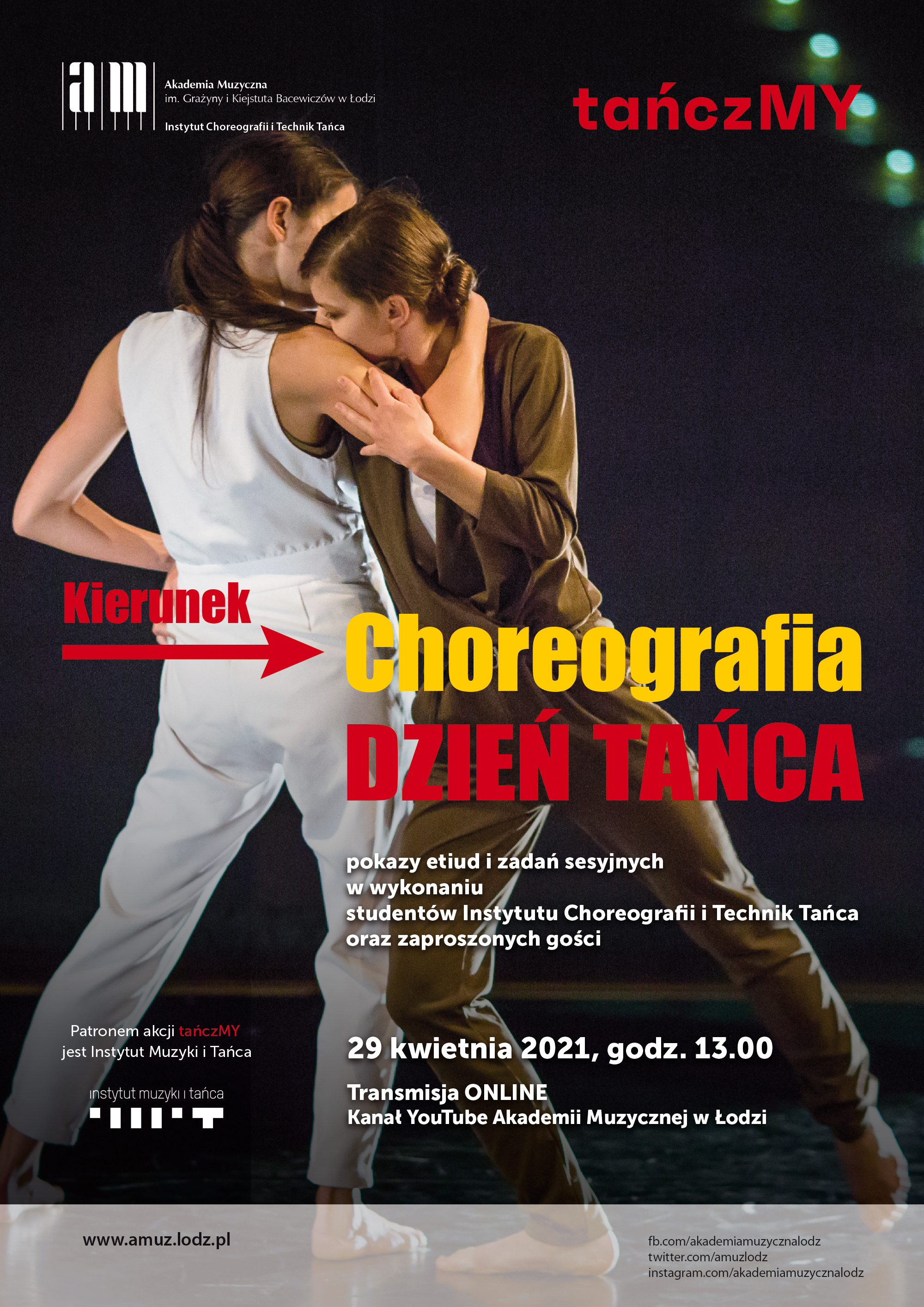 Kierunek –> Choreografia – DZIEŃ TAŃCA