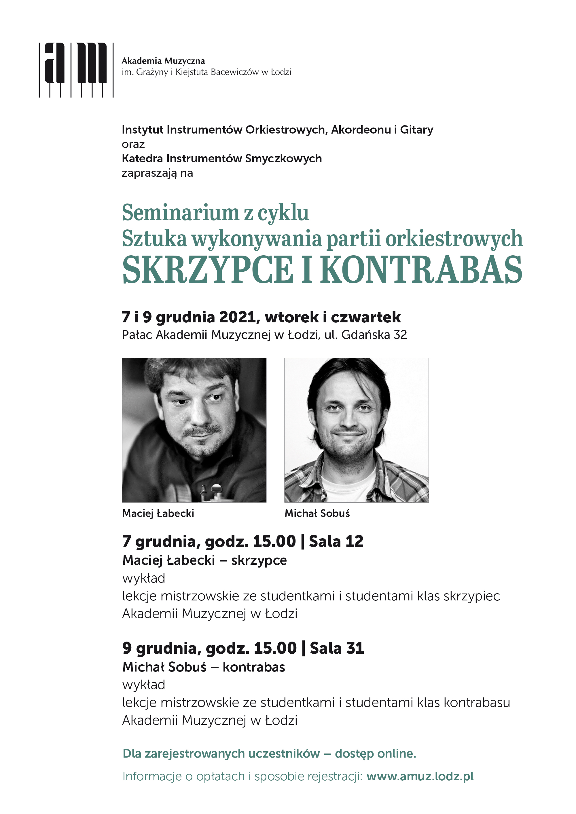 SEMINARIUM SKRZYPCE | KONTRABAS