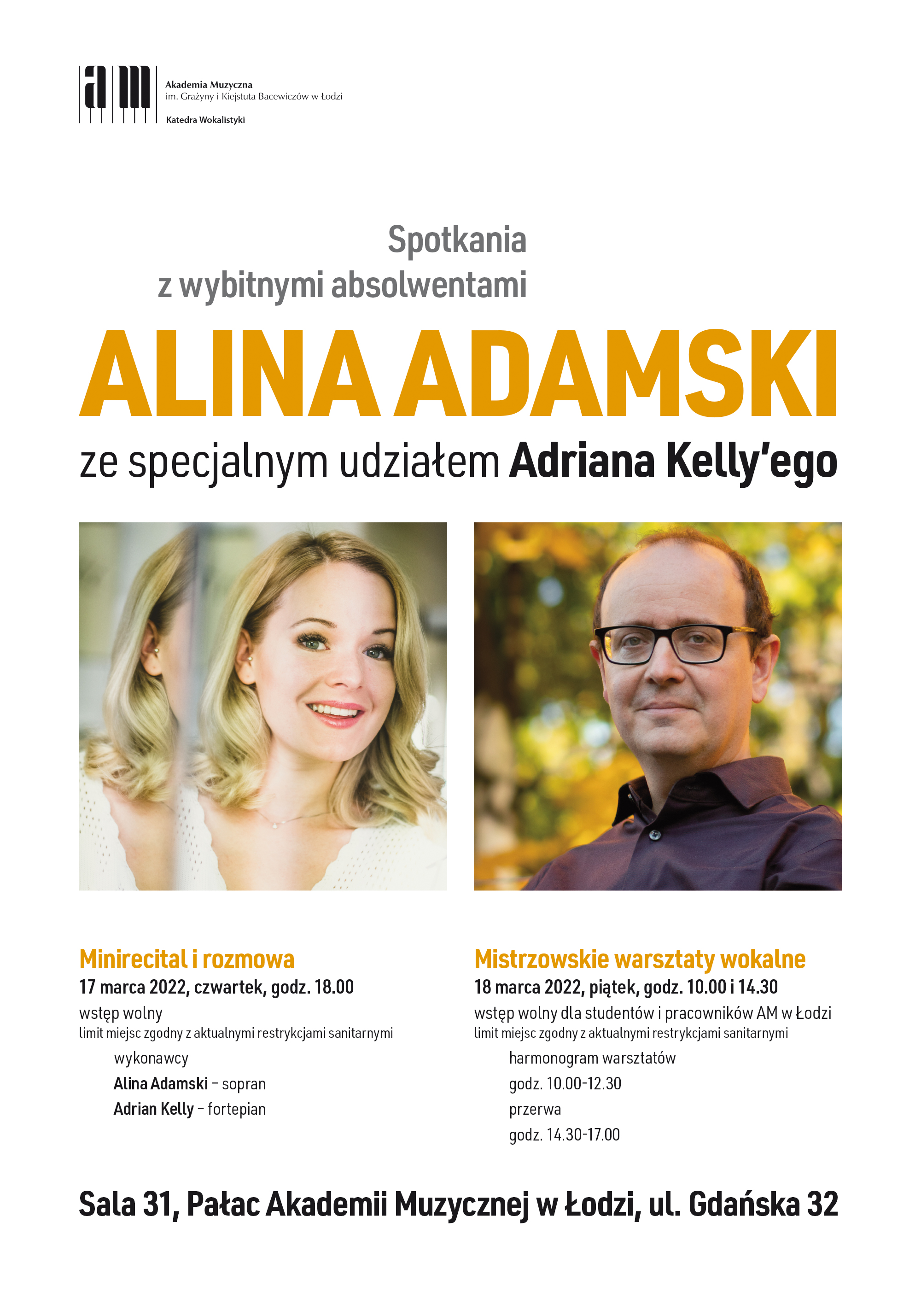 Spotkania z wybitnymi absolwentami – ALINA ADAMSKI