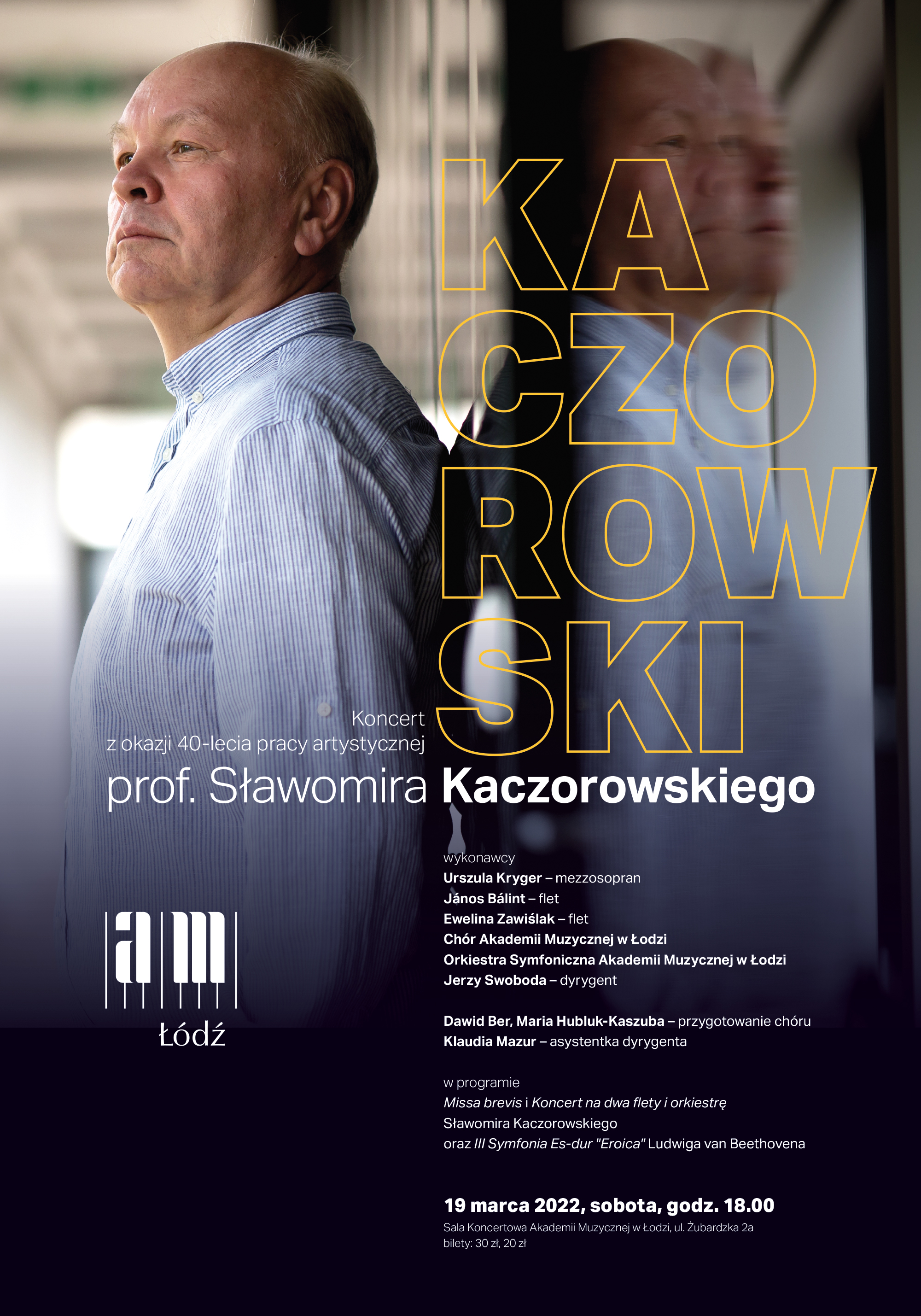 Koncert z okazji 40-lecia pracy artystycznej prof. Sławomira Kaczorowskiego