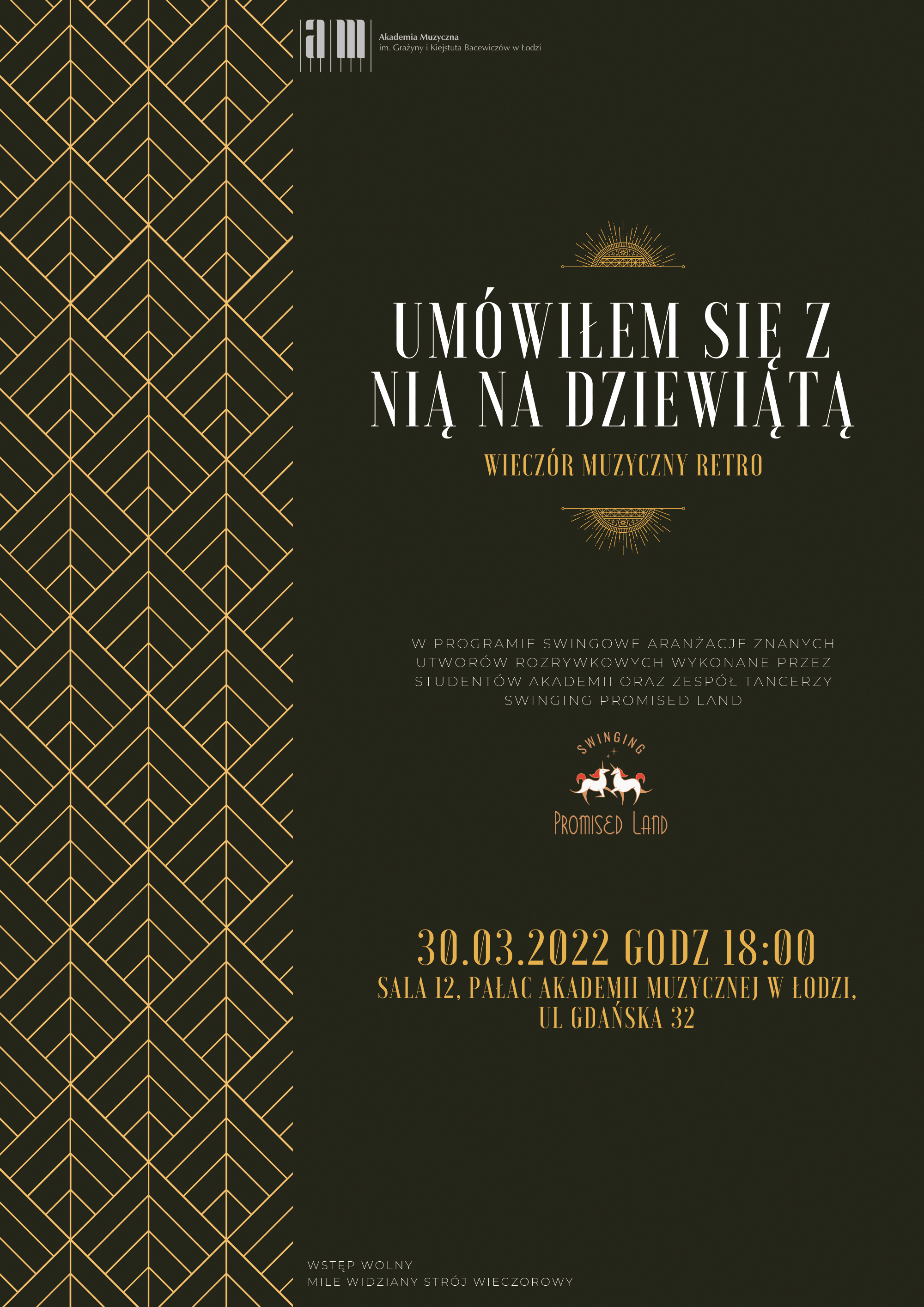 Koncert UMÓWIŁEM SIĘ Z NIĄ NA DZIEWIĄTĄ – WIECZÓR MUZYCZNY RETRO