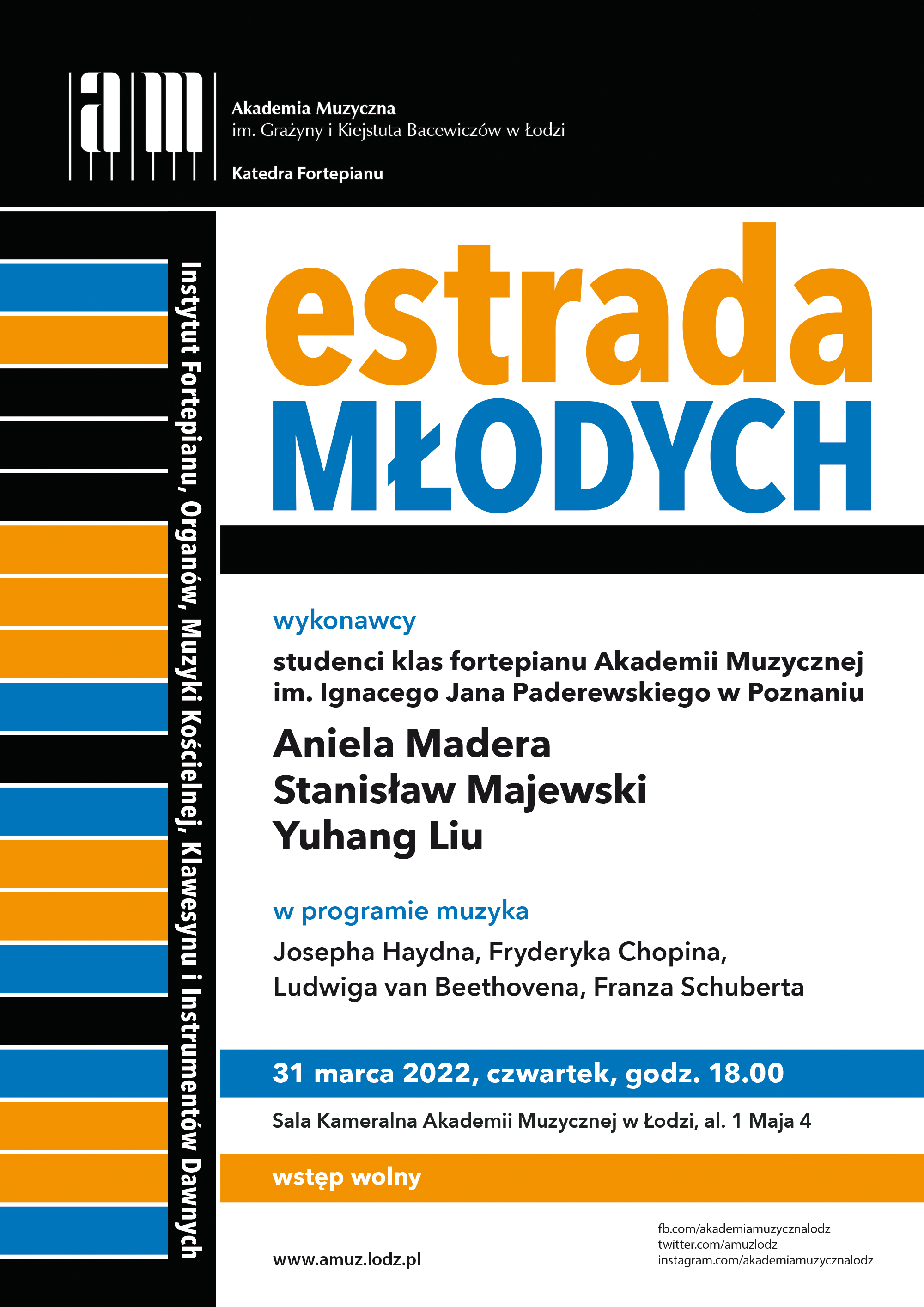 Koncert z cyklu ESTRADA MŁODYCH