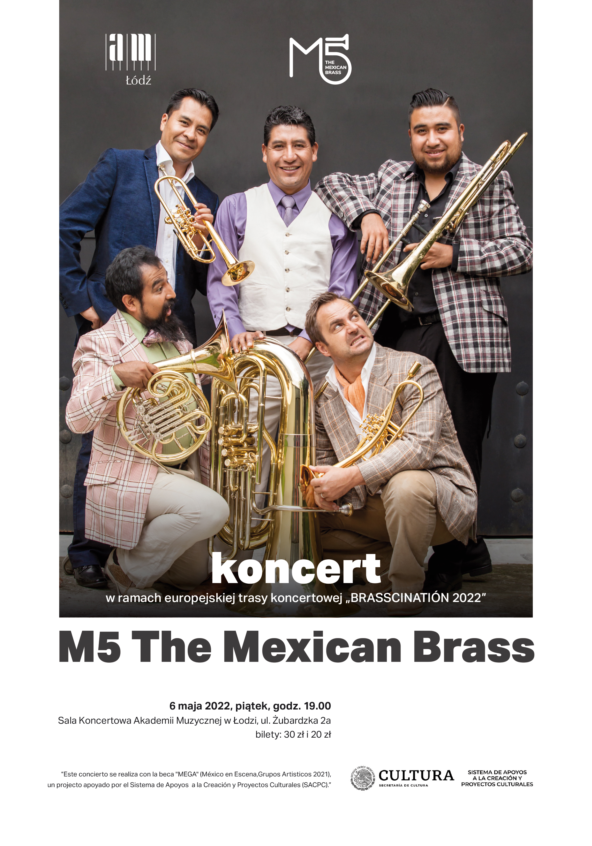 Koncert M5 THE MEXICAN BRASS