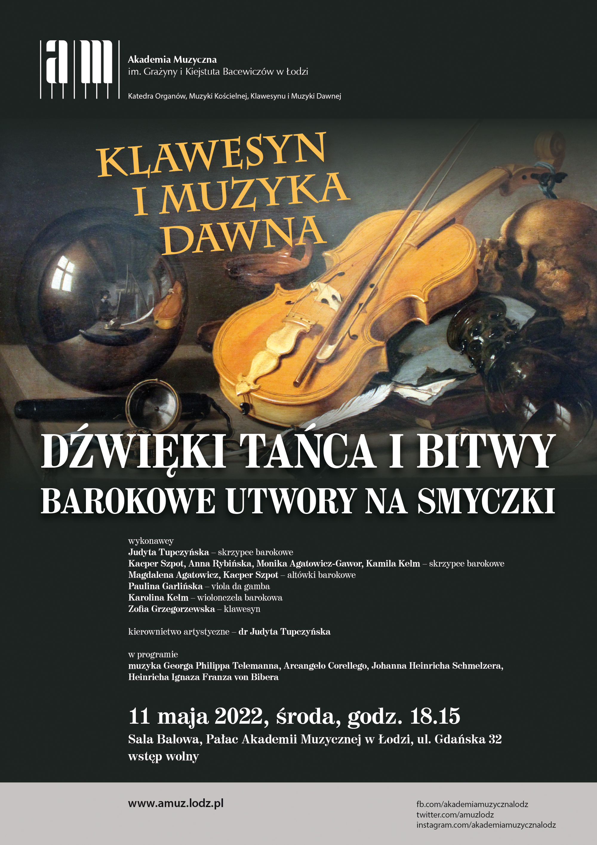 DŹWIĘKI TAŃCA I BITWY. BAROKOWE UTWORY NA SMYCZKI