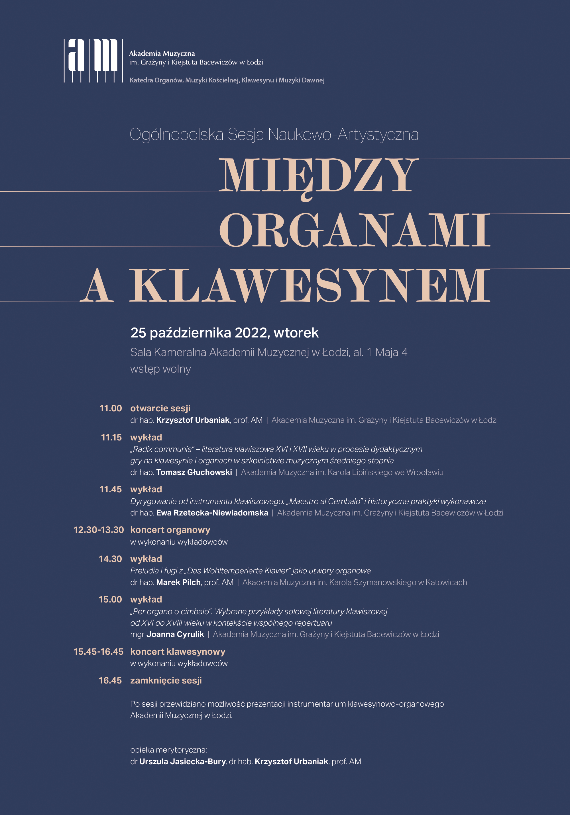 MIĘDZY ORGANAMI A KLAWESYNEM