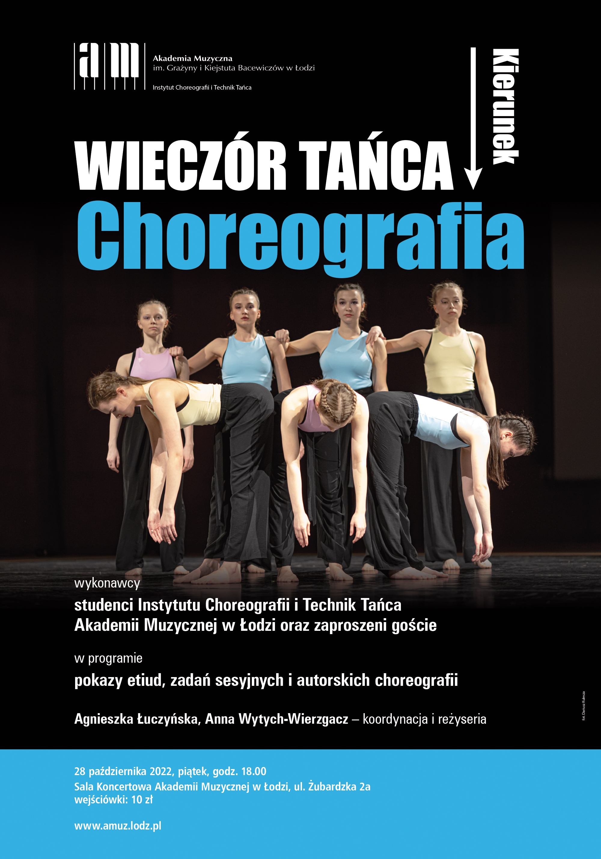 Wieczór tańca KIERUNEK –> CHOREOGRAFIA