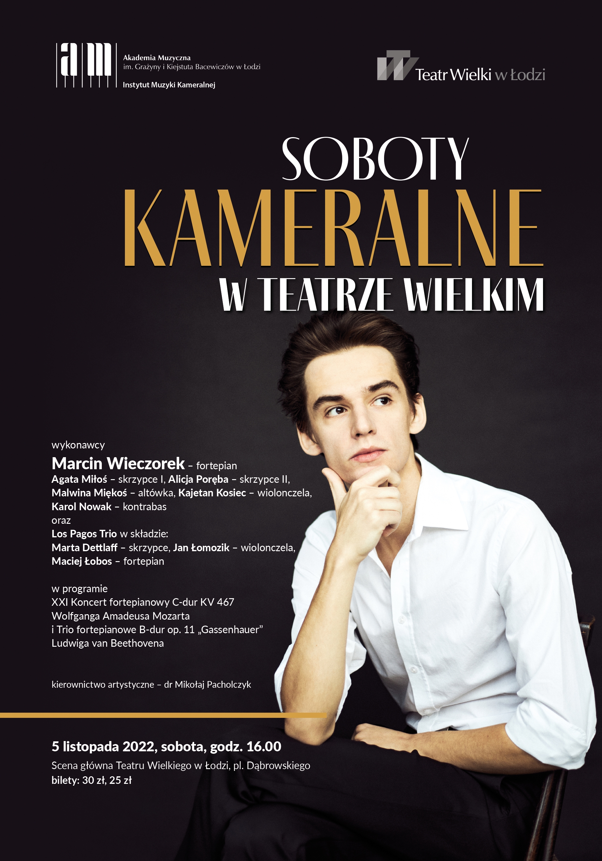 SOBOTY KAMERALNE w Teatrze Wielkim