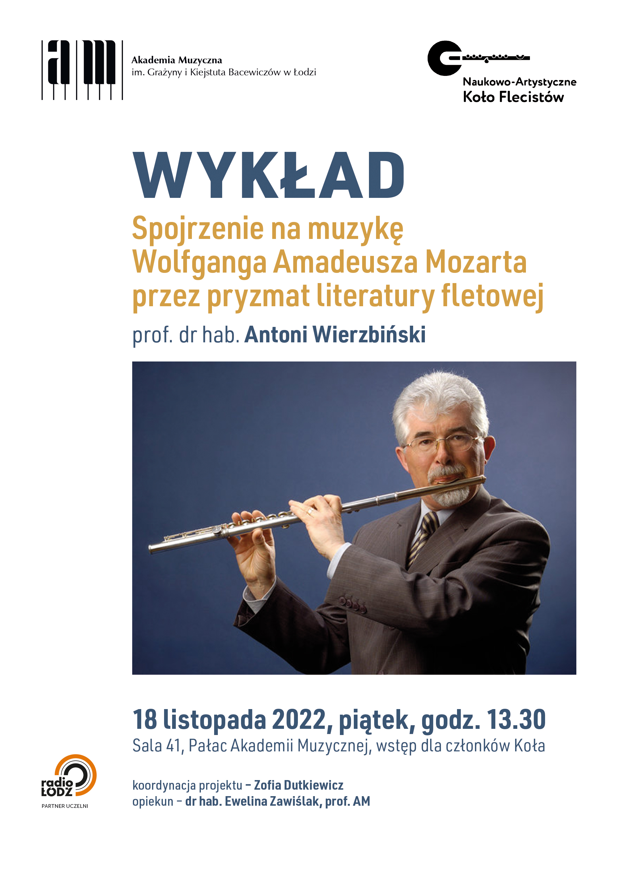 WYKŁAD prof. dra hab. Antoniego Wierzbińskiego