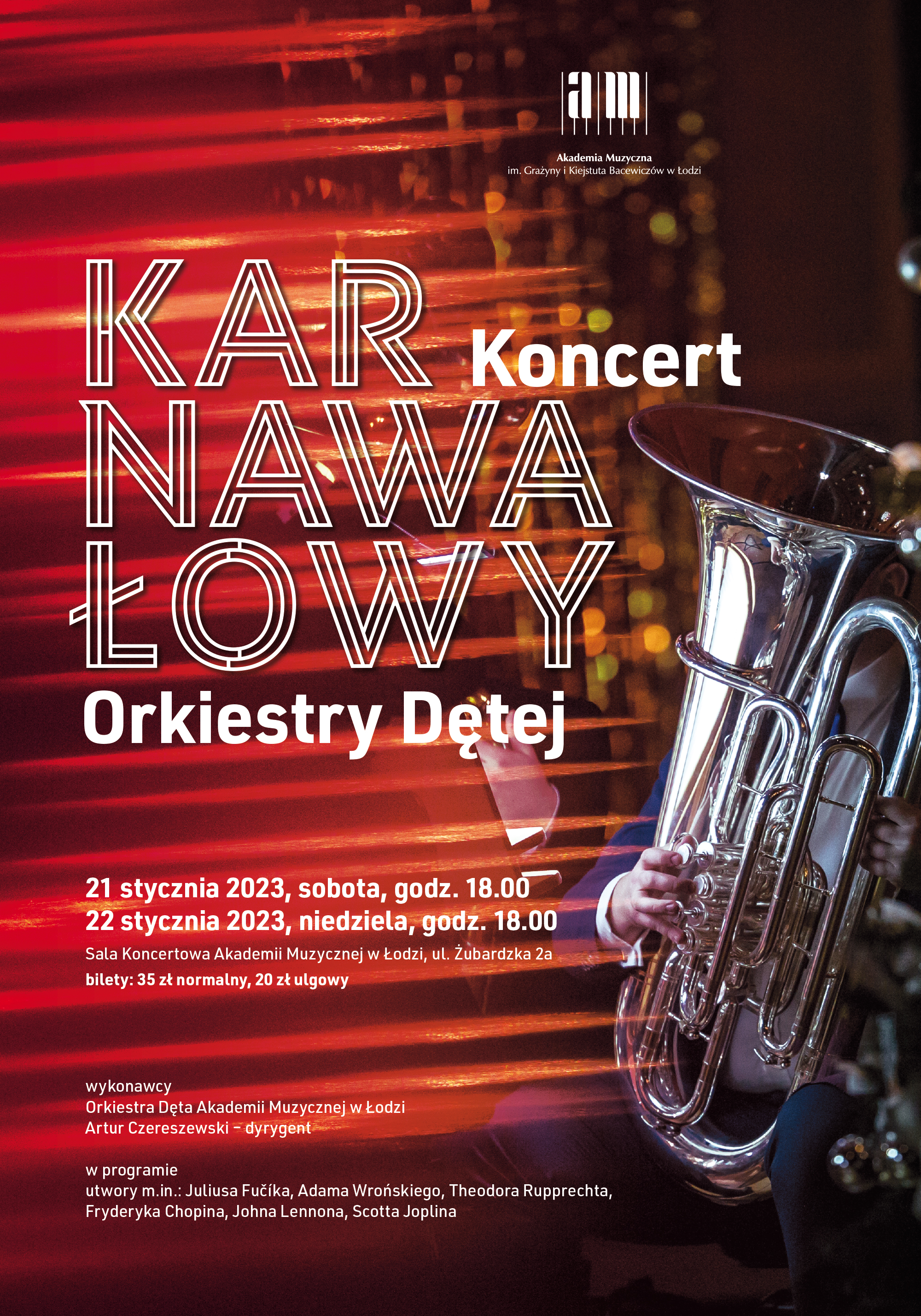 Koncert Karnawałowy Orkiestry Dętej