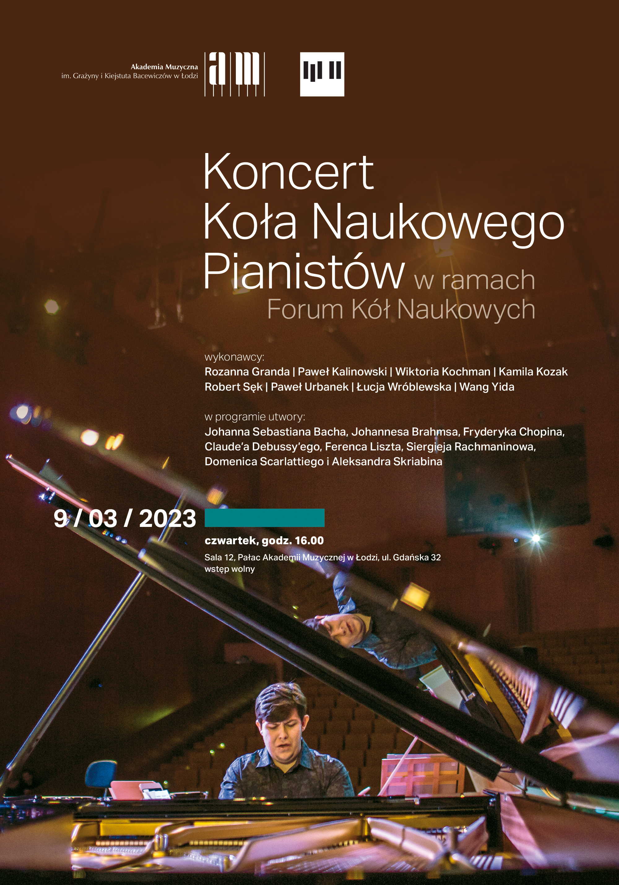 Koncert Koła Naukowego Pianistów