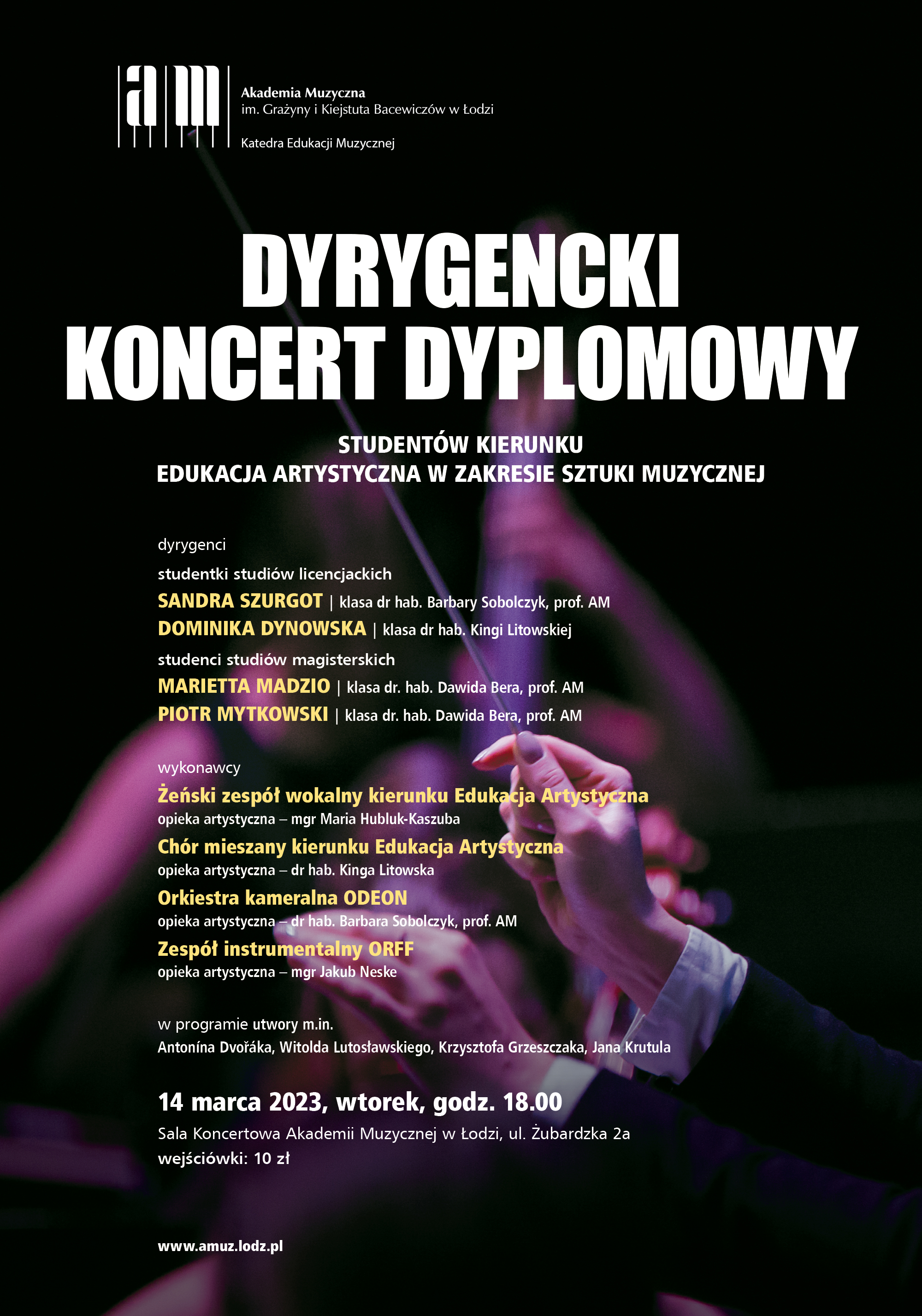 DYRYGENCKI KONCERT DYPLOMOWY