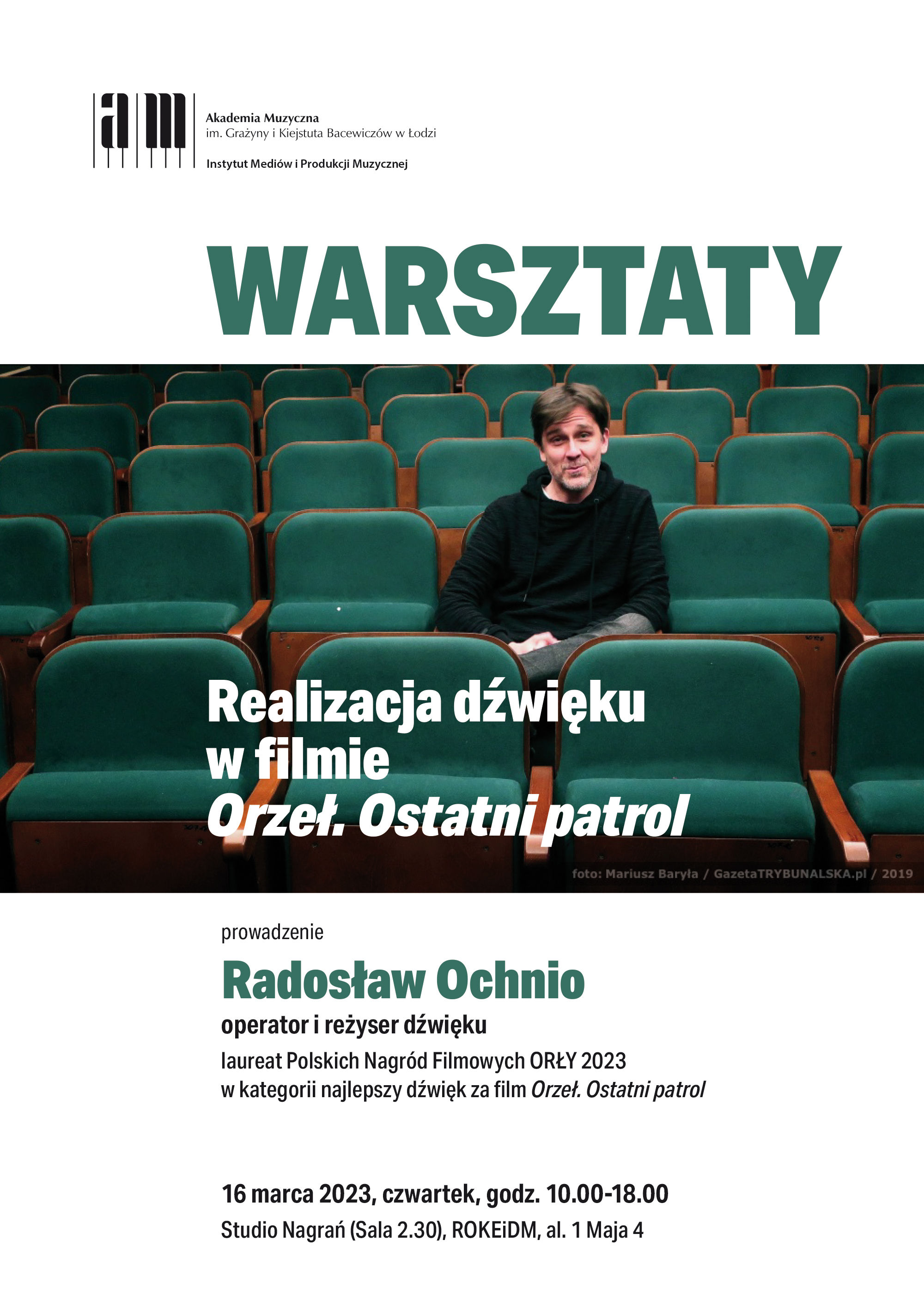 Warsztaty z Radosławem Ochnio