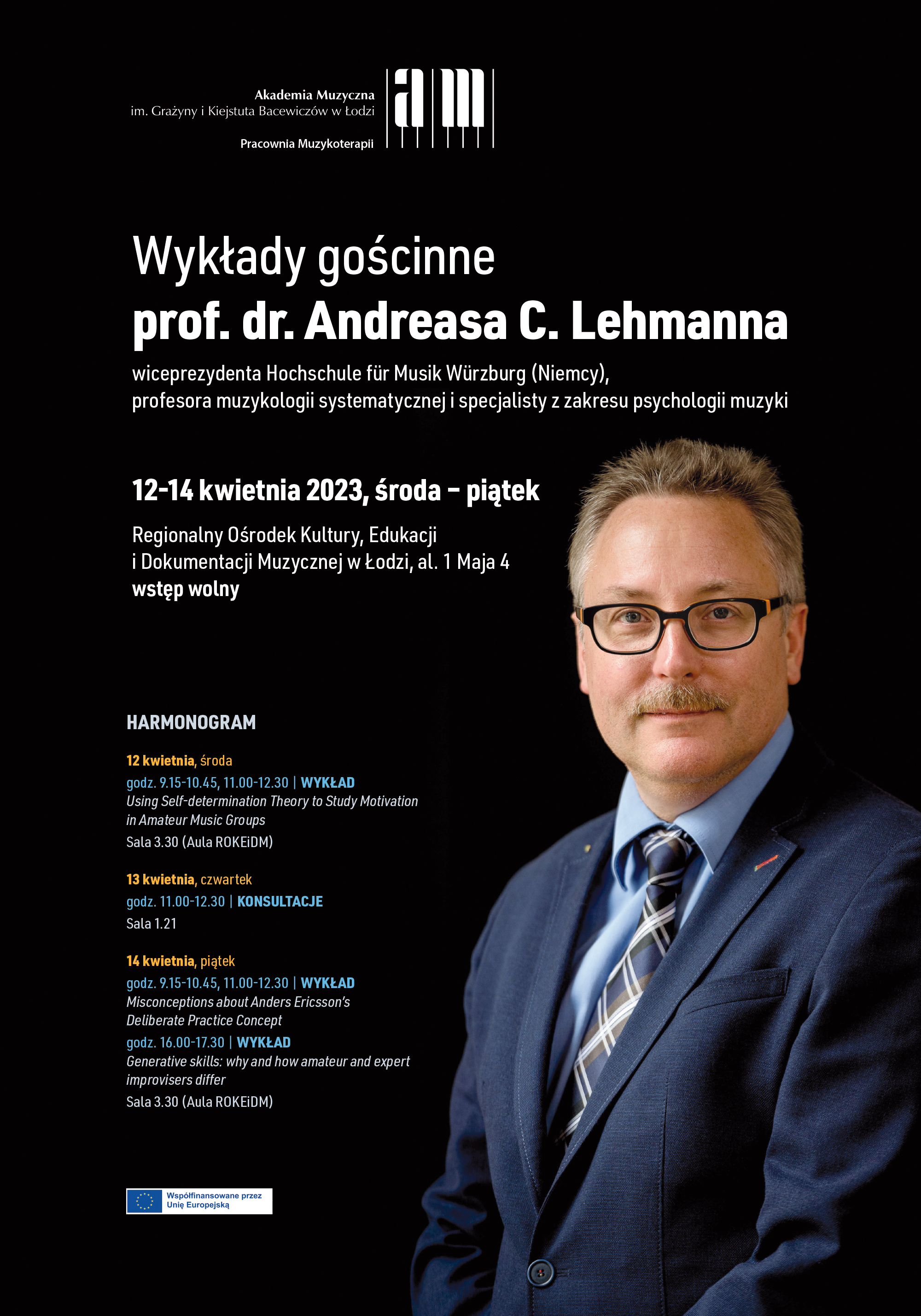 Wykład gościnny prof. dr. Andreasa C. Lehmanna