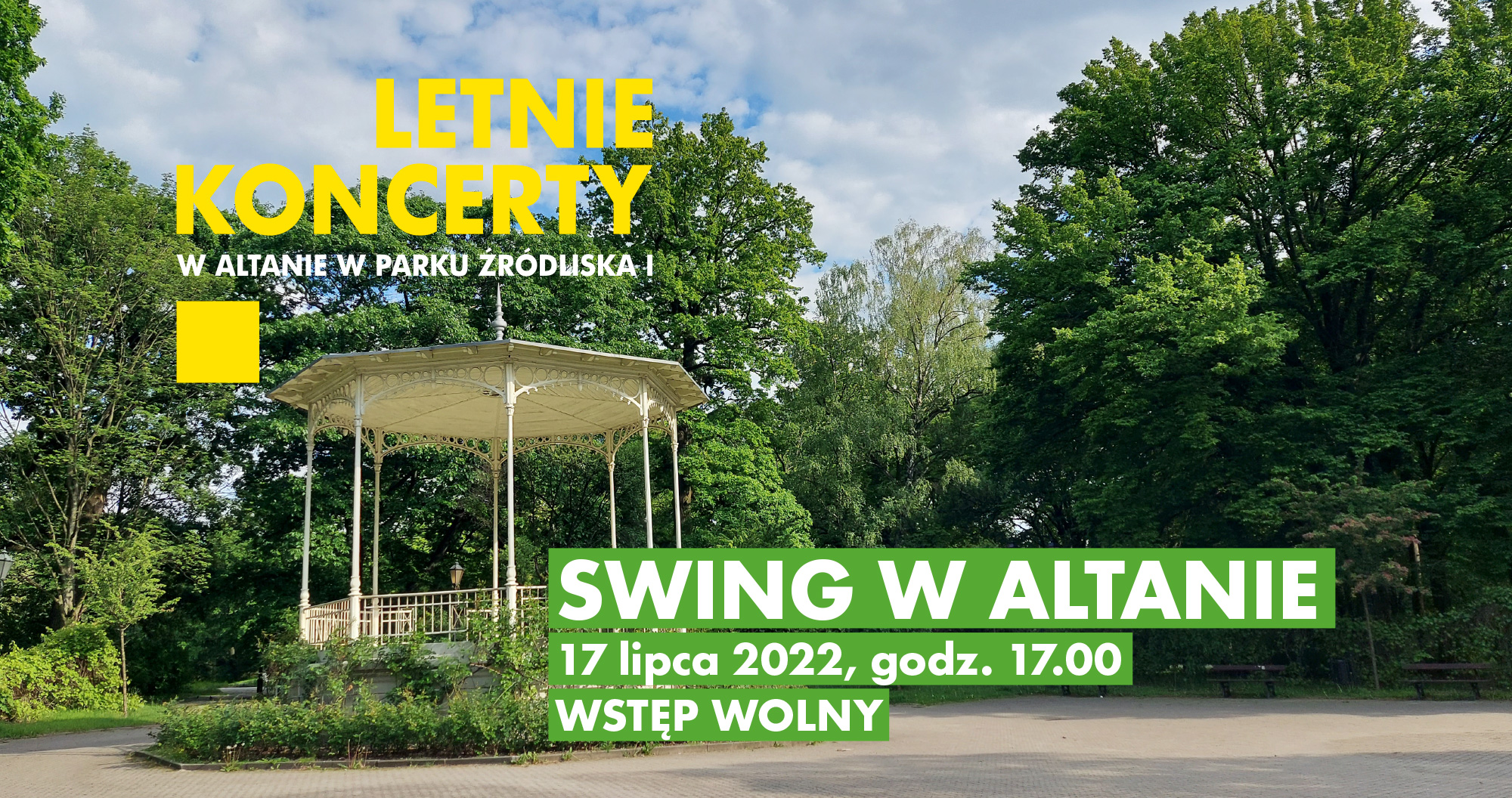 Swing w Altanie