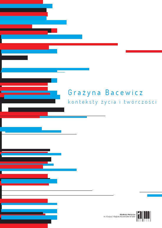 grazyna bacewicz konteksty zycia i tworczosci